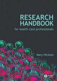 Cover image for Research Handbook for Health Care Professionals