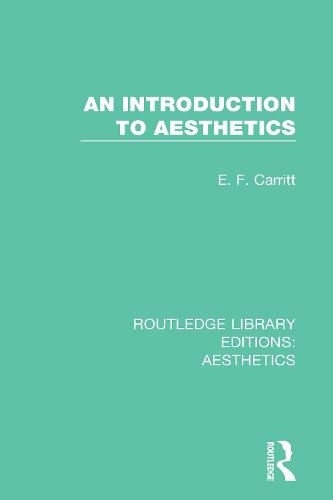 Cover image for An Introduction to Aesthetics