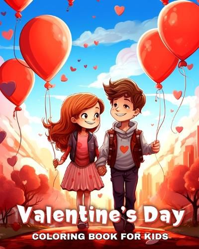 Cover image for Valentine's Day Coloring Book for Kids
