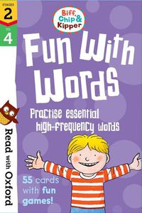 Cover image for Read with Oxford: Stages 2-4: Biff, Chip and Kipper: Fun With Words Flashcards