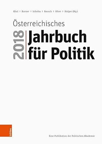 Cover image for Osterreichisches Jahrbuch fur Politik 2018