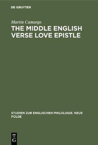 Cover image for The Middle English Verse Love Epistle