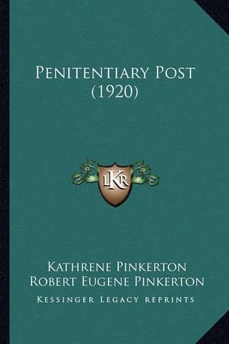 Cover image for Penitentiary Post (1920)