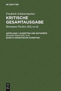 Cover image for Exegetische Schriften