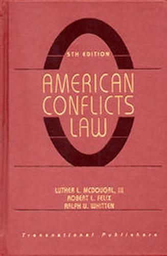 American Conflicts Law, 5th edition