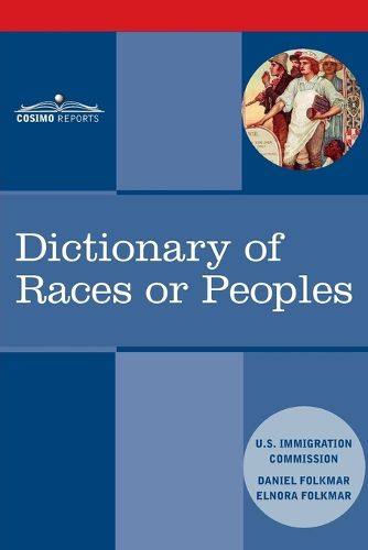 Cover image for Dictionary of Races or Peoples