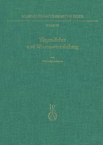 Cover image for Tugendlehre Und Wissensvermittlung: Studien Zum, Welschen Gast' Thomasins Von Zerklaere