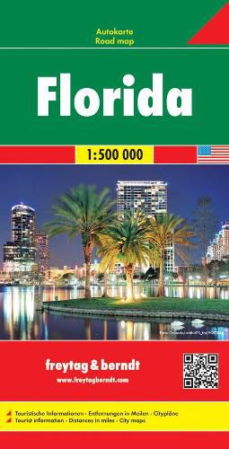 Cover image for Florida Road Map 1:500 000