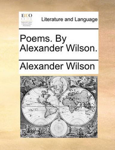 Cover image for Poems. by Alexander Wilson.