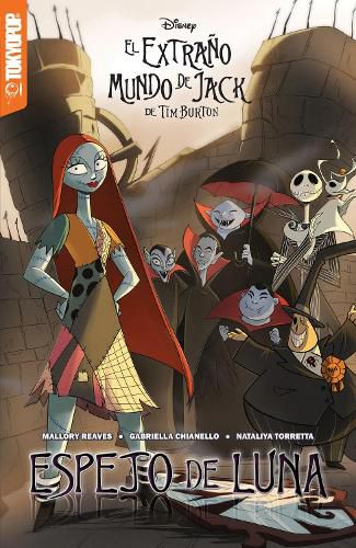 Cover image for Disney El Extrano Mundo de Jack de Tim Burton: Espejo de Luna (Espanol) - Mirror Moon (Spanish Edition)