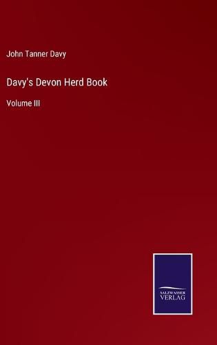 Cover image for Davy's Devon Herd Book