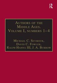 Cover image for Authors of the Middle Ages. Volume I, Nos 1-4: English Writers of the Late Middle Ages