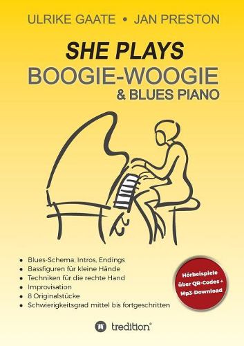 Cover image for SHE Plays Boogie-Woogie & Blues Piano