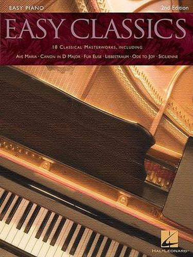 Cover image for Easy Classics, 2nd Edition (Easy Piano)