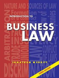 Cover image for Introduction to Business Law