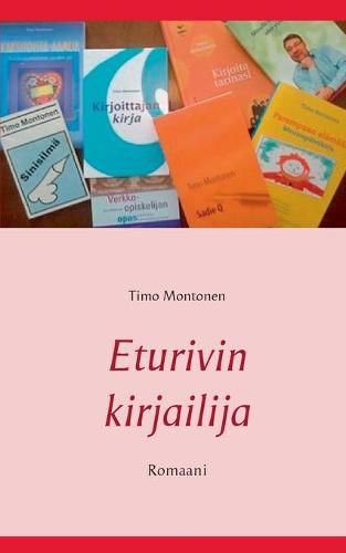 Cover image for Eturivin kirjailija: Romaani