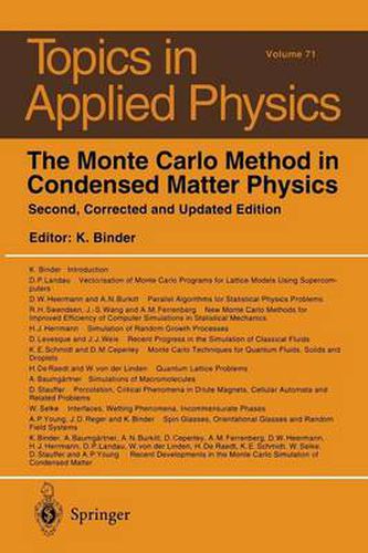 Cover image for The Monte Carlo Method in Condensed Matter Physics