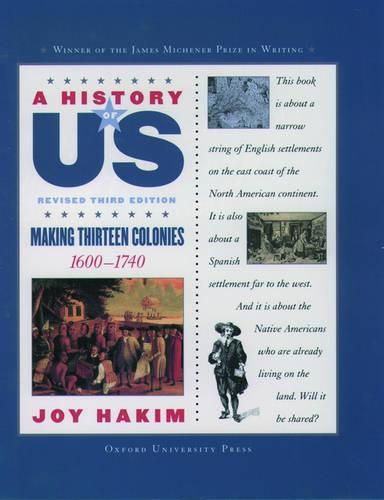 Cover image for A History of Us: Making Thirteen Colonies: 1600-1740 a History of Us Book Two