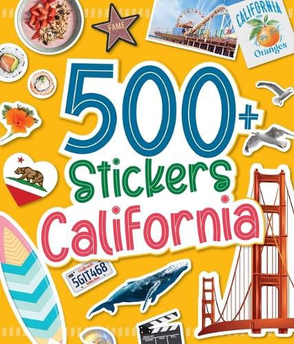 Cover image for 500 Stickers: California