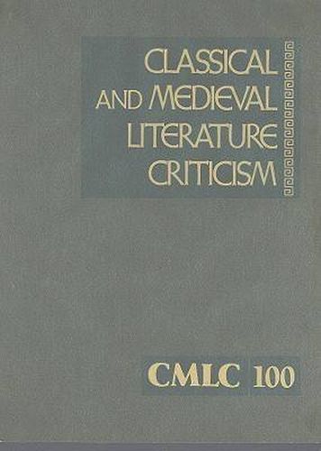 Cover image for Classical and Medieval Literature Criticism Vol 151