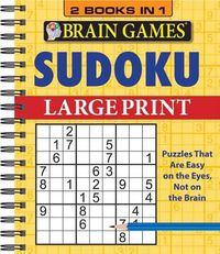 Cover image for Brain Games - 2 Books in 1 - Sudoku