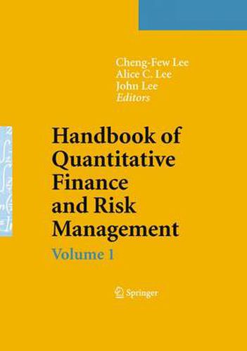 Cover image for Handbook of Quantitative Finance and Risk Management