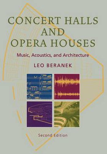 Cover image for Concert Halls and Opera Houses: Music, Acoustics, and Architecture