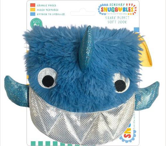 Shark Hand-Puppet Cloth Book (Sensory Snuggables)