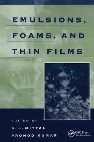 Cover image for Emulsions, Foams, and Thin Films