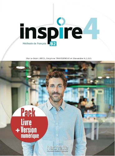 Cover image for Inspire 4 - Pack Livre de l'eleve + version numerique. B2