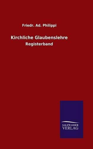 Cover image for Kirchliche Glaubenslehre