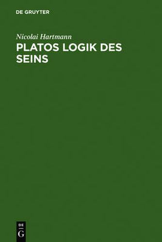Cover image for Platos Logik des Seins
