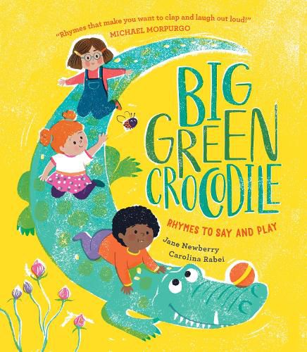 Cover image for Big Green Crocodile: Rhymes to Say and Play