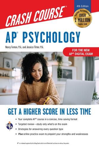 Cover image for AP Psychology Crash Course, Book + Online