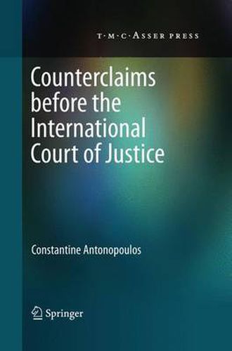 Cover image for Counterclaims before the International Court of Justice