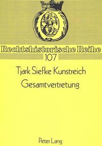 Cover image for Gesamtvertretung: Eine Historisch-Systematische Darstellung