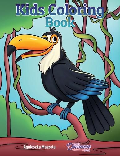 Cover image for Kids Coloring Book: For Kids Ages 4-8, 9-12