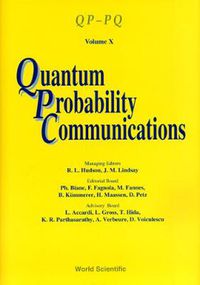 Cover image for Quantum Probability Communications: Volume X