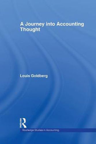 Cover image for A Journey into Accounting Thought