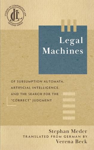 Cover image for Legal Machines