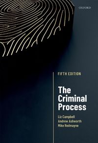 Cover image for The Criminal Process