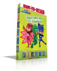 Cover image for Read with the Pj Masks!: Hero School; Owlette and the Giving Owl; Race to the Moon!; Pj Masks Save the Library!; Super Cat Speed!; Time to Be a Hero