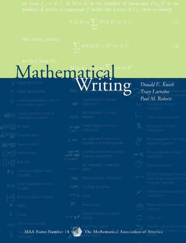Cover image for Mathematical Writing