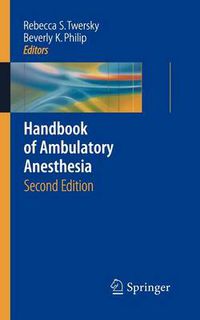 Cover image for Handbook of Ambulatory Anesthesia
