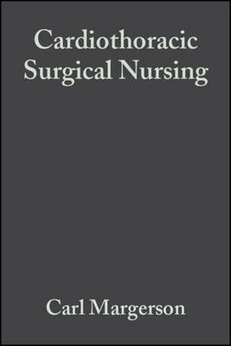 Cover image for Cardiothoracic Surgical Nursing
