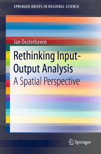 Cover image for Rethinking Input-Output Analysis: A Spatial Perspective