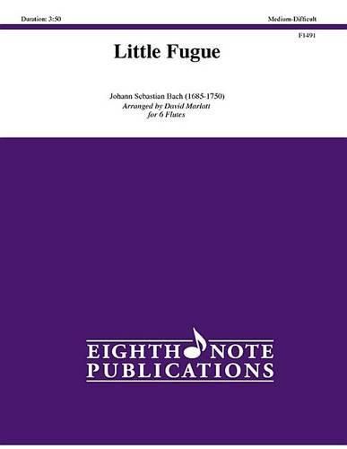 Cover image for Little Fugue: Score & Parts