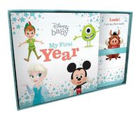 Cover image for My First Year (Disney Baby: Book and Milestone Cards)