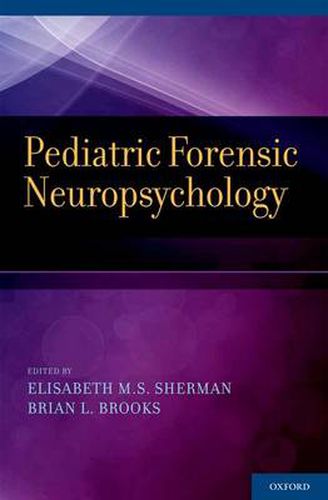 Cover image for Pediatric Forensic Neuropsychology