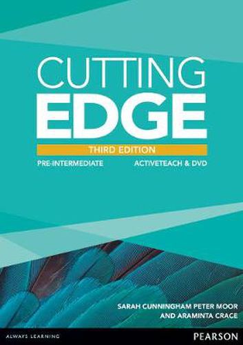 Cover image for Cutting Edge 3rd Edition Pre-Intermediate Active Teach